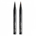 Epic Ink Liner, Eyeliner Liquido Impermeabile, Nero (2 Pezzi), Formula Vegana