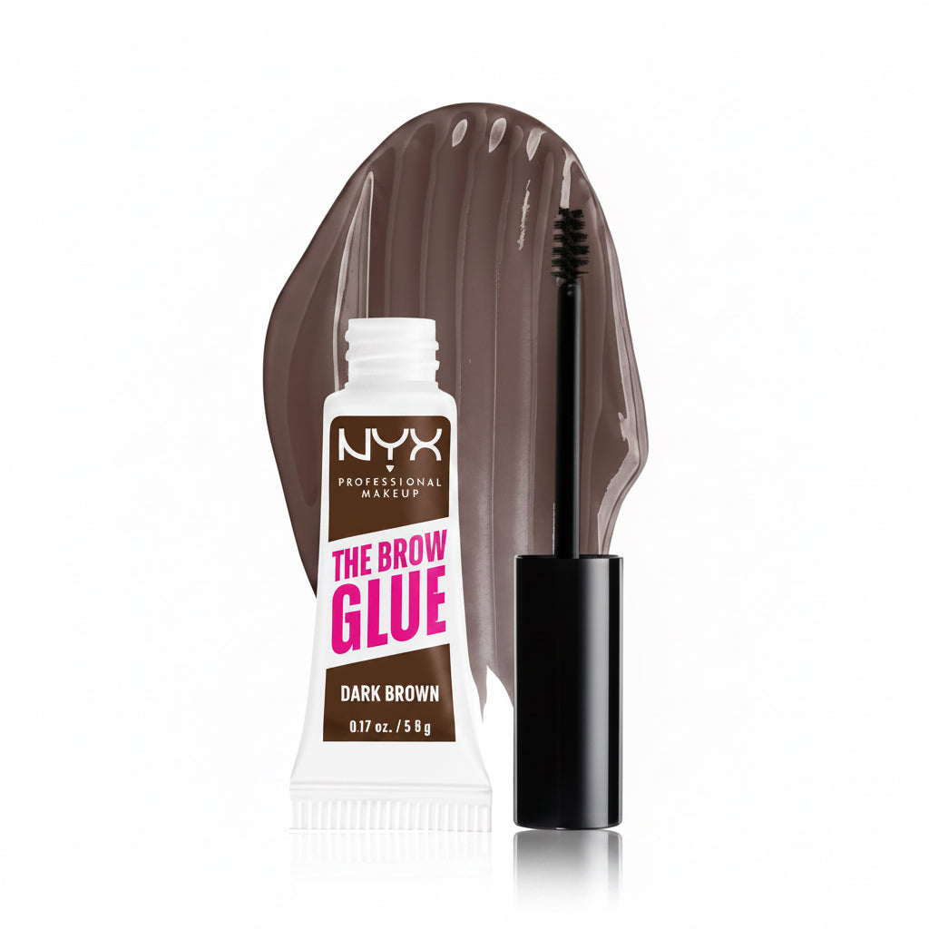 NYX Gel Sopracciglia Brow Glue, Dark Brown