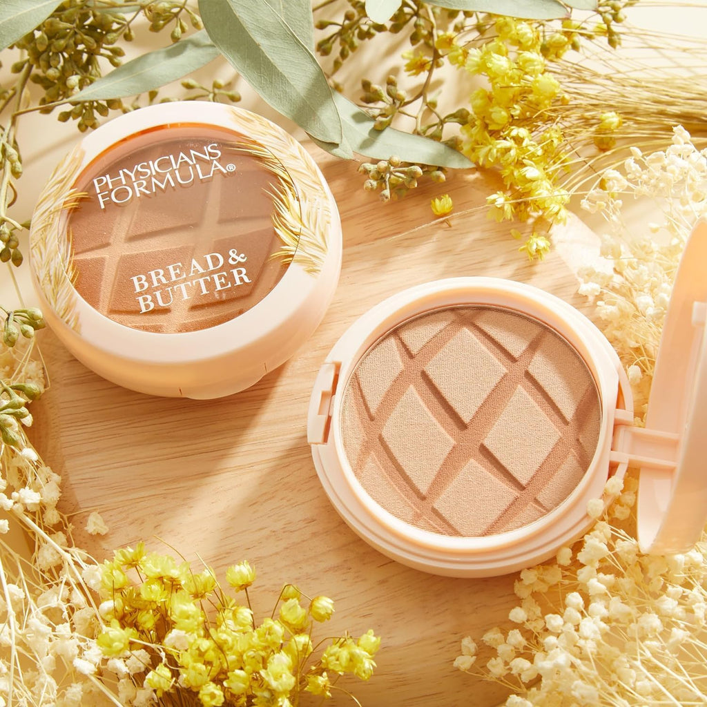 Physicians Formula Bread & Butter Bronzer, Bronzer Con Pro Vitamina E Acidi Grassi, Formula Arricchita Con Burri Dell'Amazzonia per Una Pelle Radiosa, Toasty
