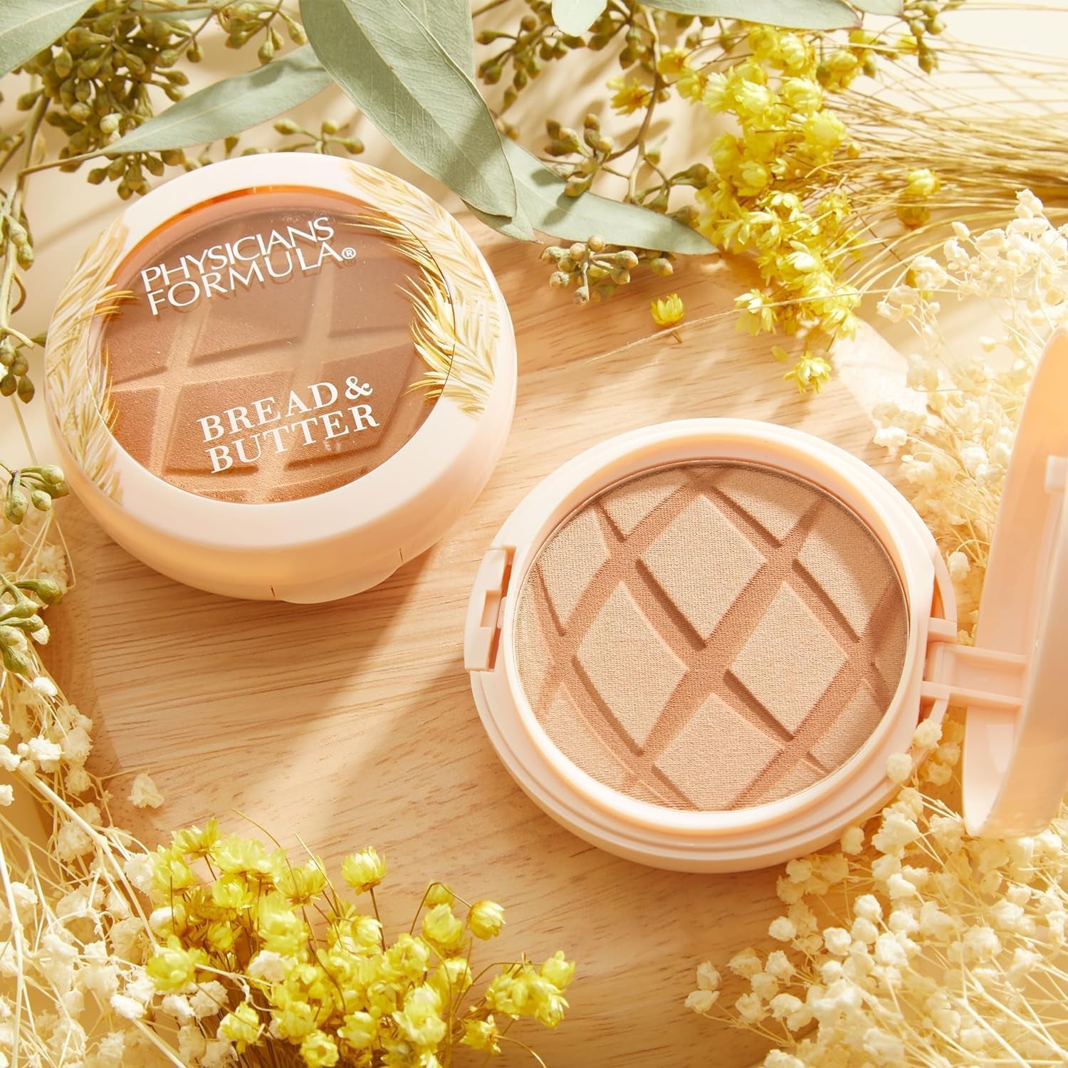 Physicians Formula Bread & Butter Bronzer, Bronzer Con Pro Vitamina E Acidi Grassi, Formula Arricchita Con Burri Dell'Amazzonia per Una Pelle Radiosa, Toasty