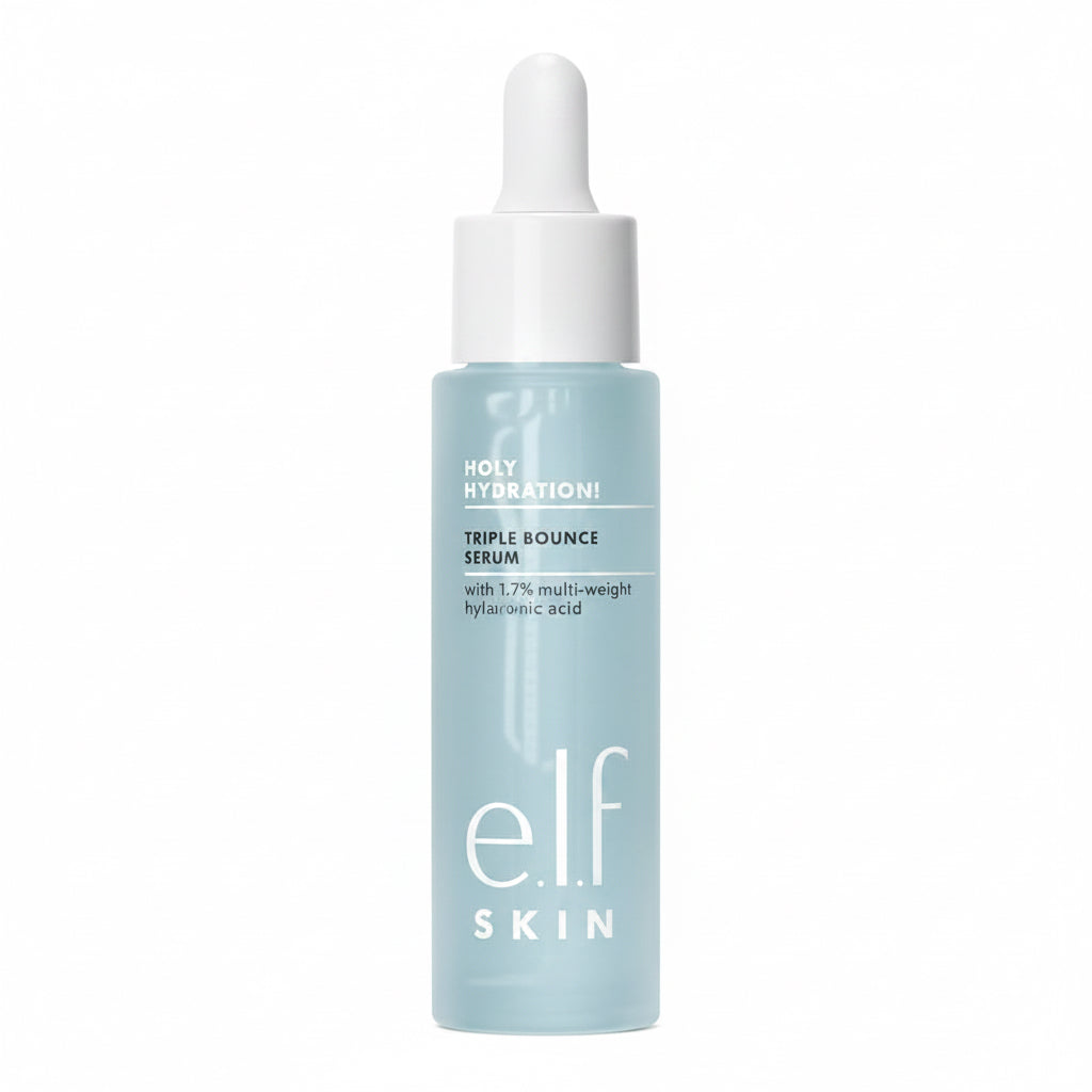 e.l.f. Skin Holy Hydration! Triple Bounce Serum  1.7% Hyaluronic Acid Face Serum
