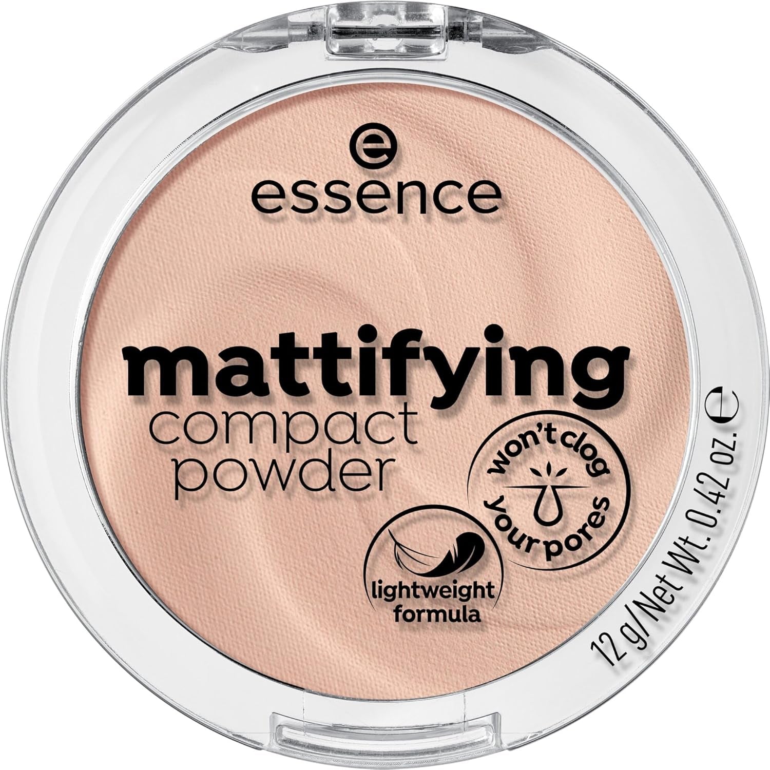 Essence Cipria Viso Compatta Effetto Opacizzante, Opacizzante, Opaca (12G)
