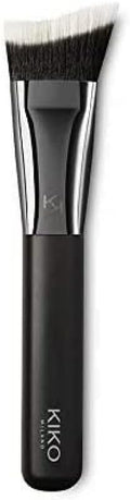 KIKO Milano Face 10 Blush Brush | Pennello Dal Taglio Obliquo per Blush, Terre E Illuminanti, Fibre Naturali