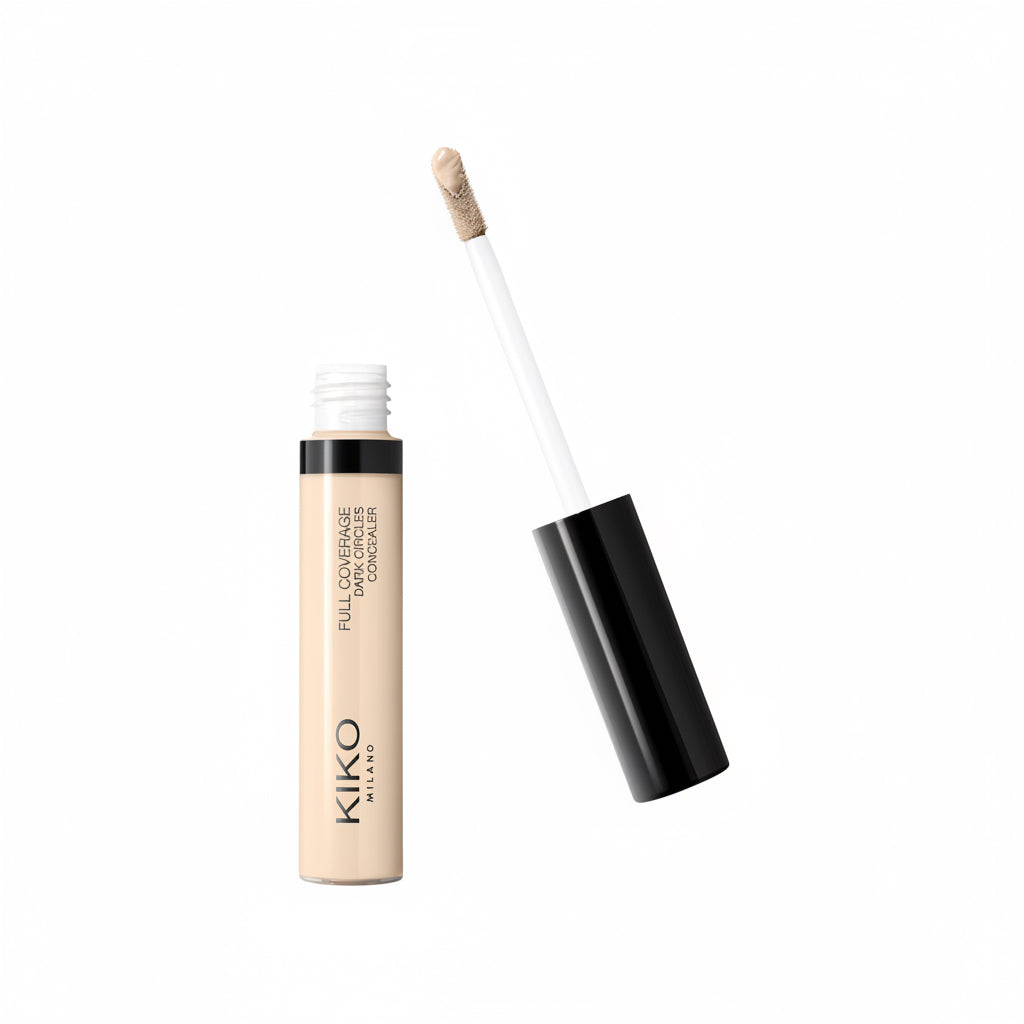 Full Coverage Dark Circles Concealer 13, Correttore Liquido per Contorno Occhi E Viso Ad Alta Coprenza, 13 Chantilly