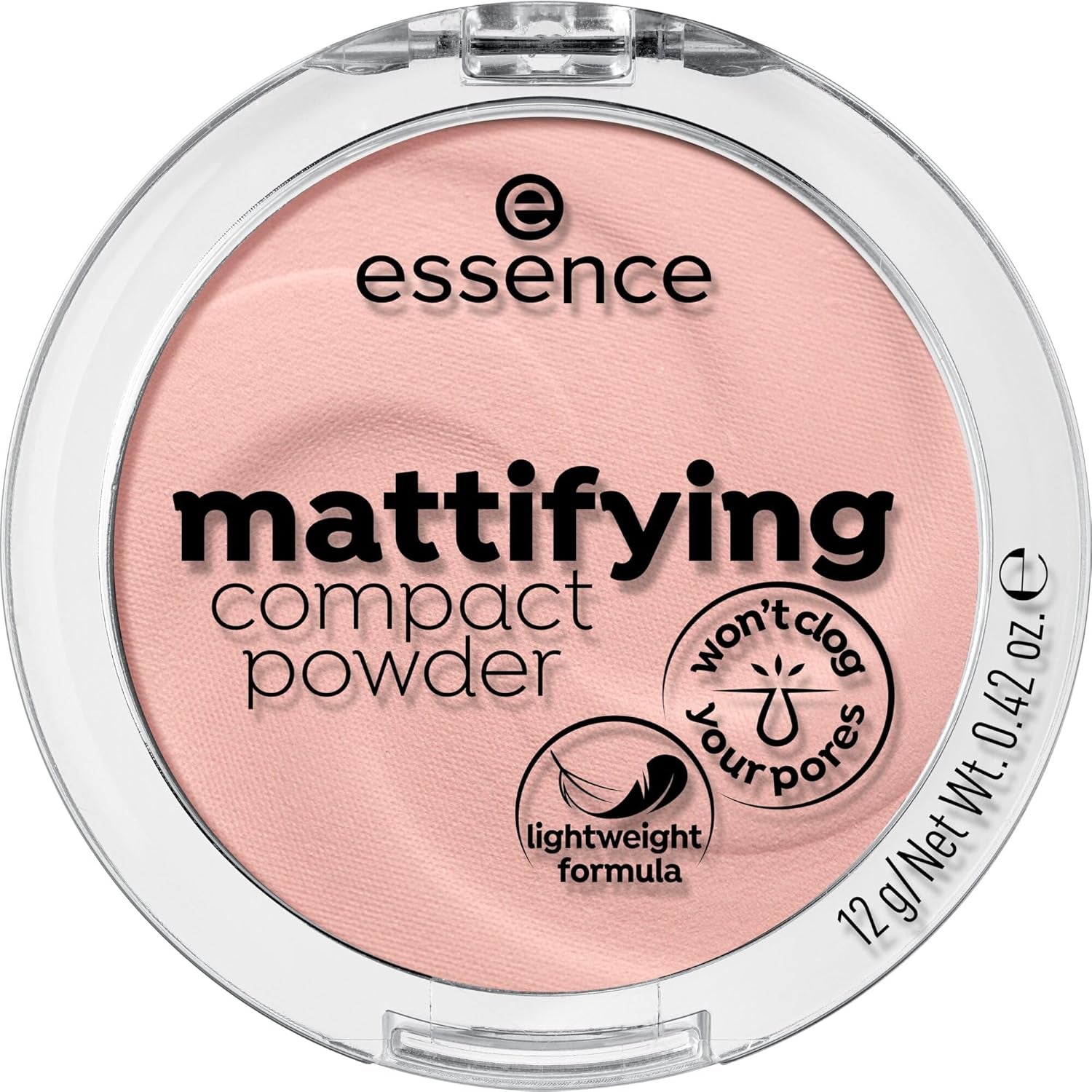 Essence Cipria Viso Compatta Effetto Opacizzante, Opacizzante, Opaca (12G)