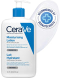 Cerave Lozione Idratante, per Pelle Secca a Molto Secca, Idrata E Restaura La Barriera Cutanea, Arricchita Con Ceramidi Essenziali E Acido Ialuronico, Formula Leggera, Adatta per Viso E Corpo