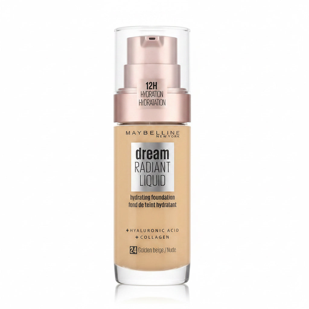 New York Base per Trucco Con Siero Idratante Liquido Dream Satin, 21 Nude
