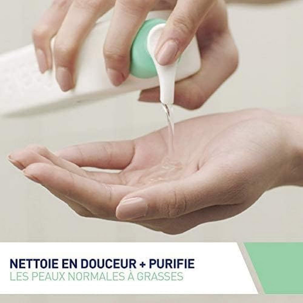 Scopri la Schiuma Detergente Cerave: la soluzione perfetta per pelli normali a grasse! 🌟 Con Niacinamide e 3 Ceramidi Essenziali, deterge e idrata la tua pelle! 💧 2 x 473 ml di freschezza! #Cerave #Skincare #PellePerfetta