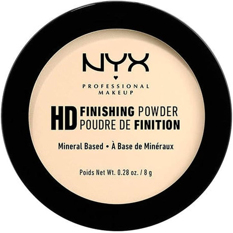 NYX Professional Makeup High Definition Finishing Powder, Cipria in Polvere Compatta, Opacizzante, Finish Matte, Tonalità Translucent