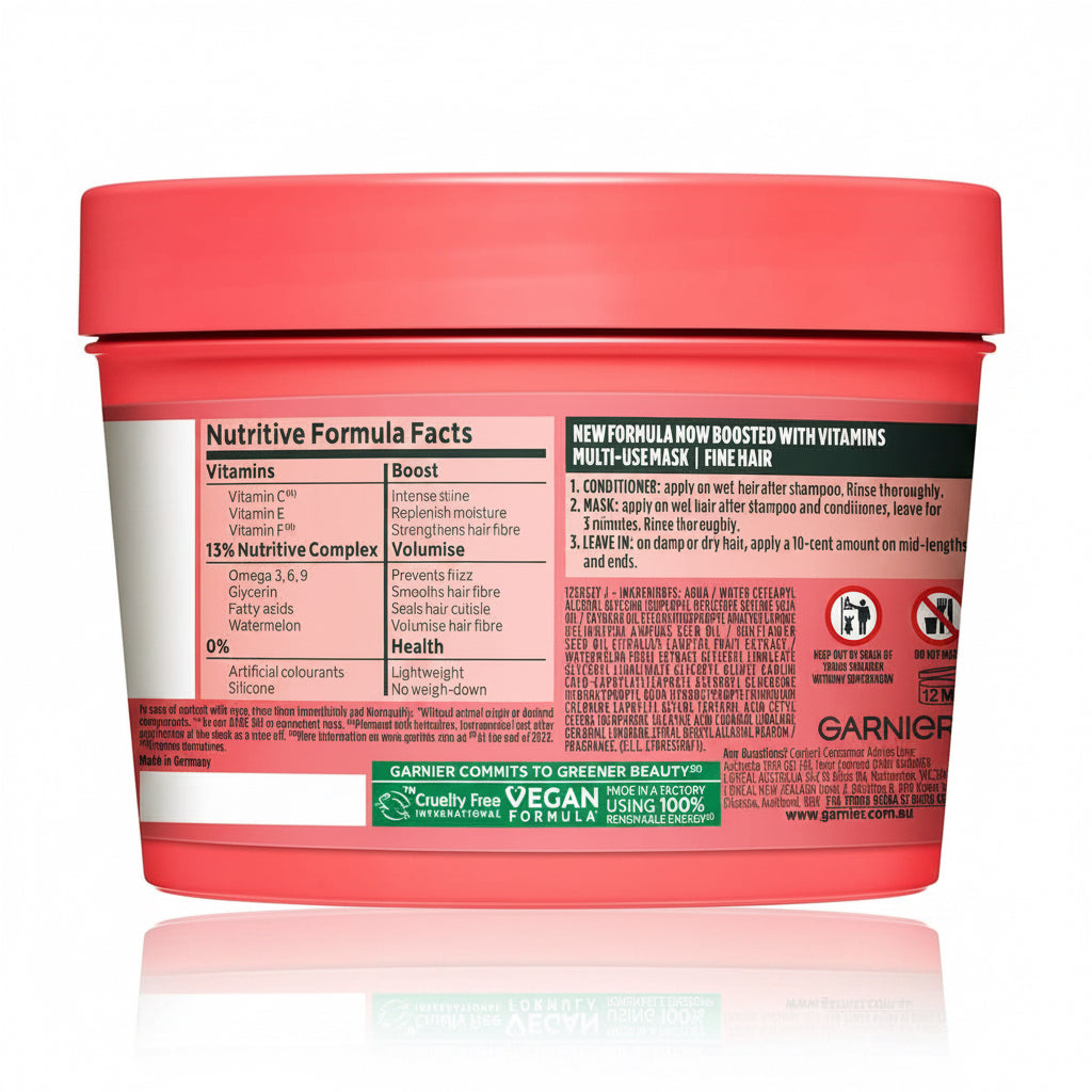 Garnier Ultimate Blends Watermelon Hair Food 3-in-1