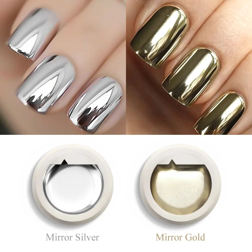 Venalisa Silver Gold Mirror Effect UV Metallic Gel
