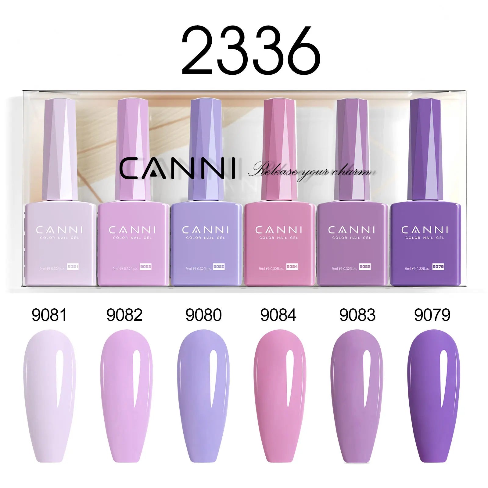 CANNI Set di smalti gel per unghie