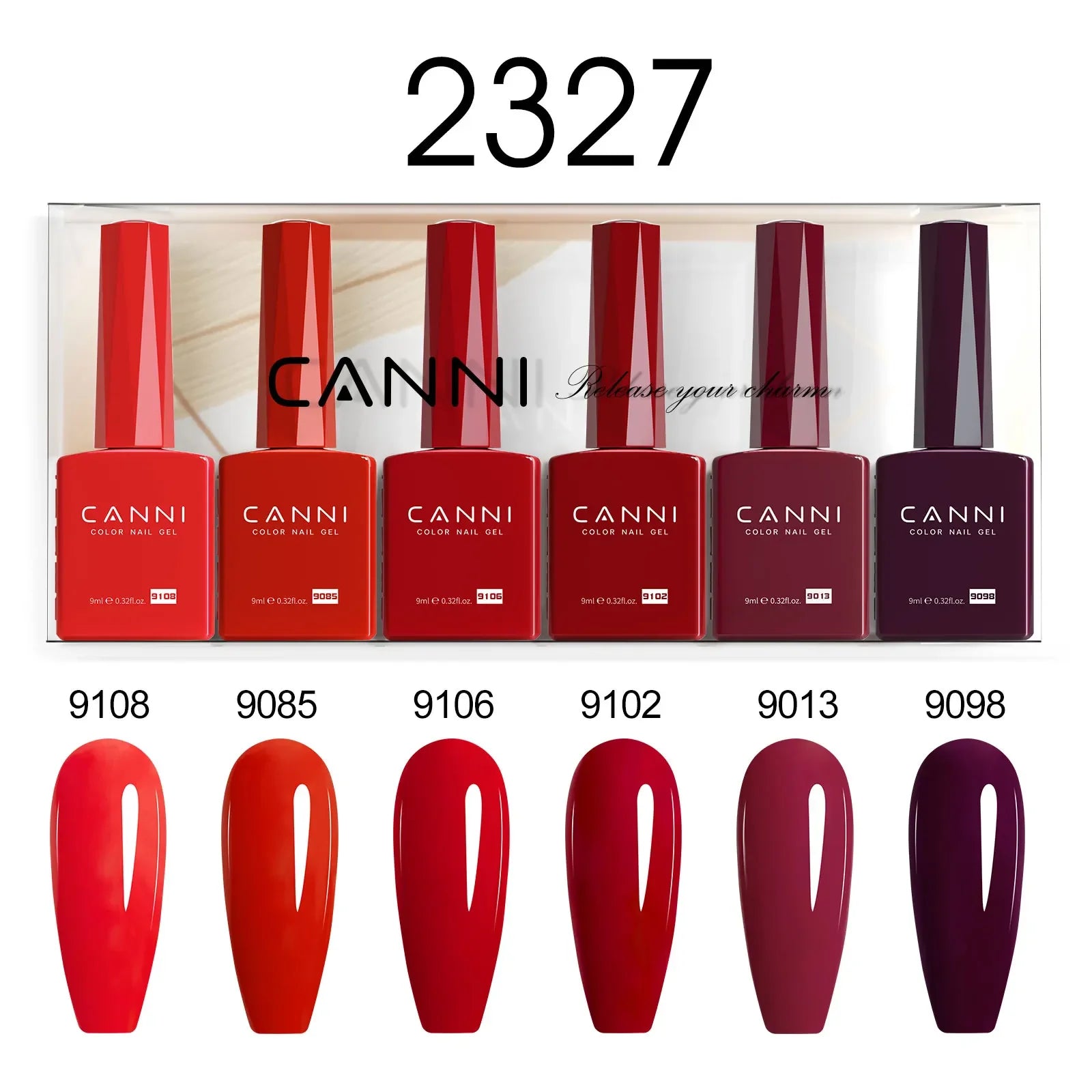 CANNI Set Gel Polish 6pcs