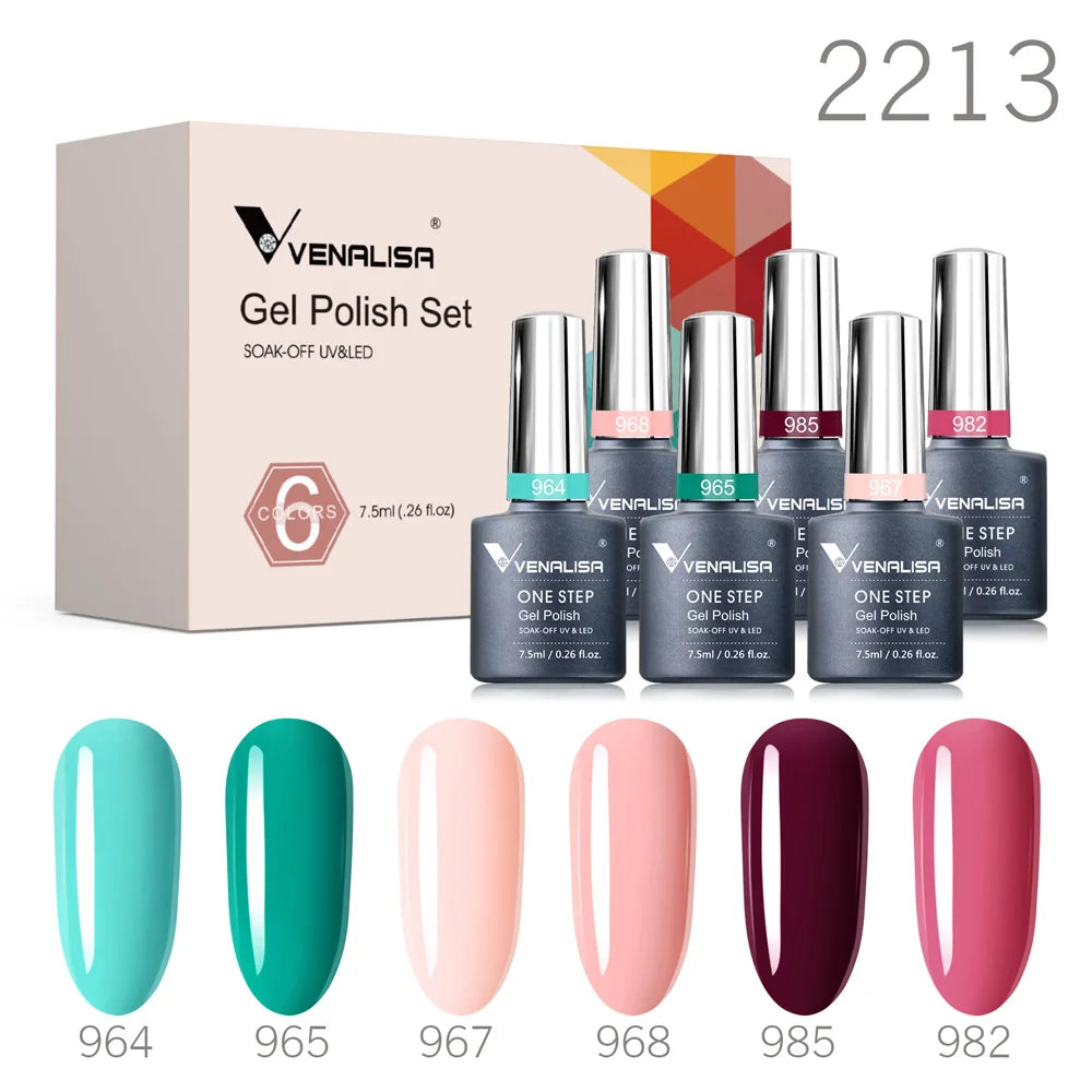 VENALISA Kit Gel Polish 6pcs