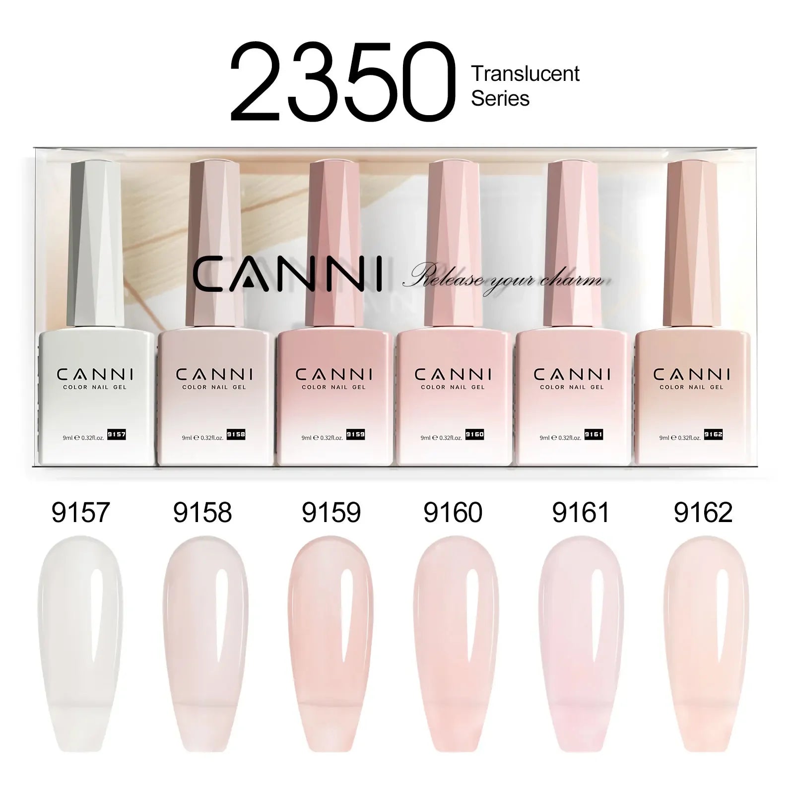 CANNI Set Gel Polish 6pcs