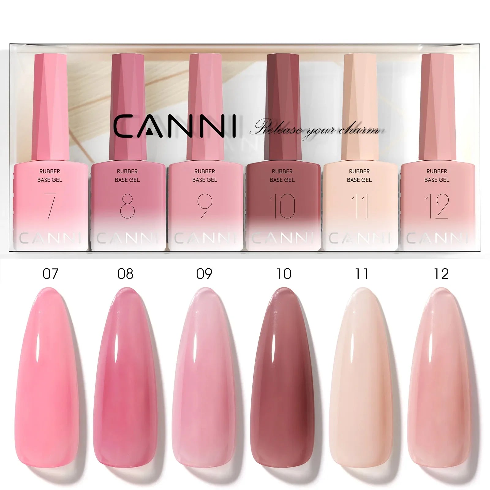 CANNI Set Gel Polish 6pcs