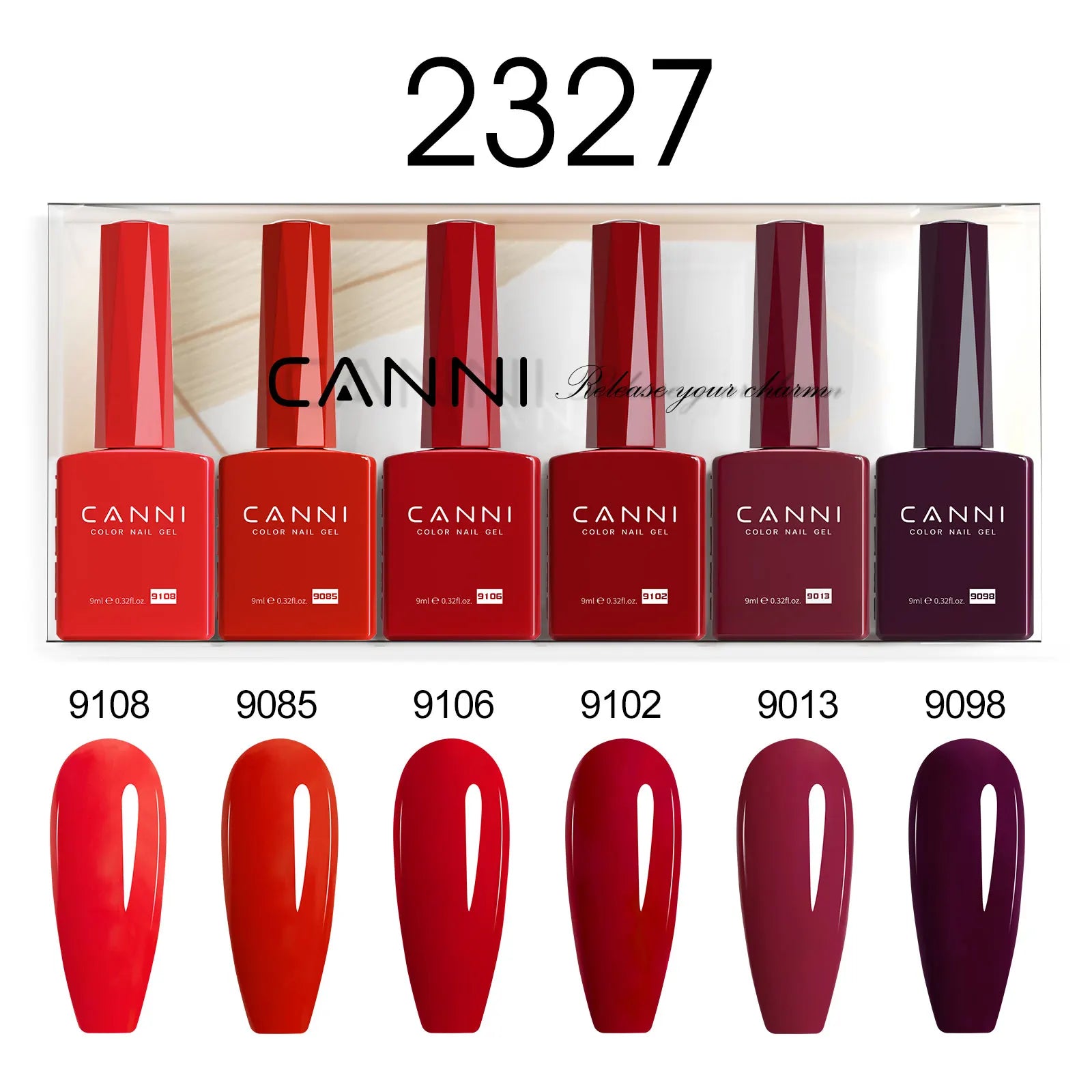 CANNI Set di smalti gel per unghie