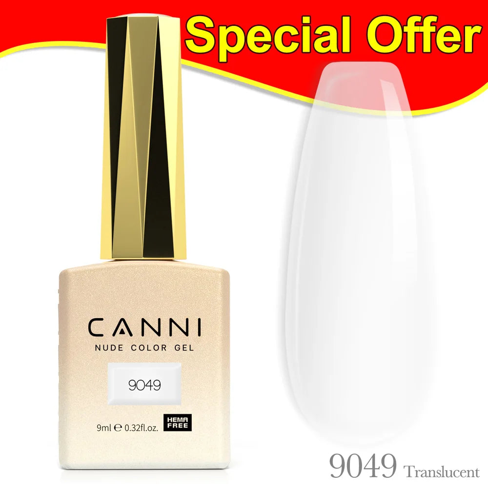 CANNI Jelly Nude Gel Nail Polish 9003-9168