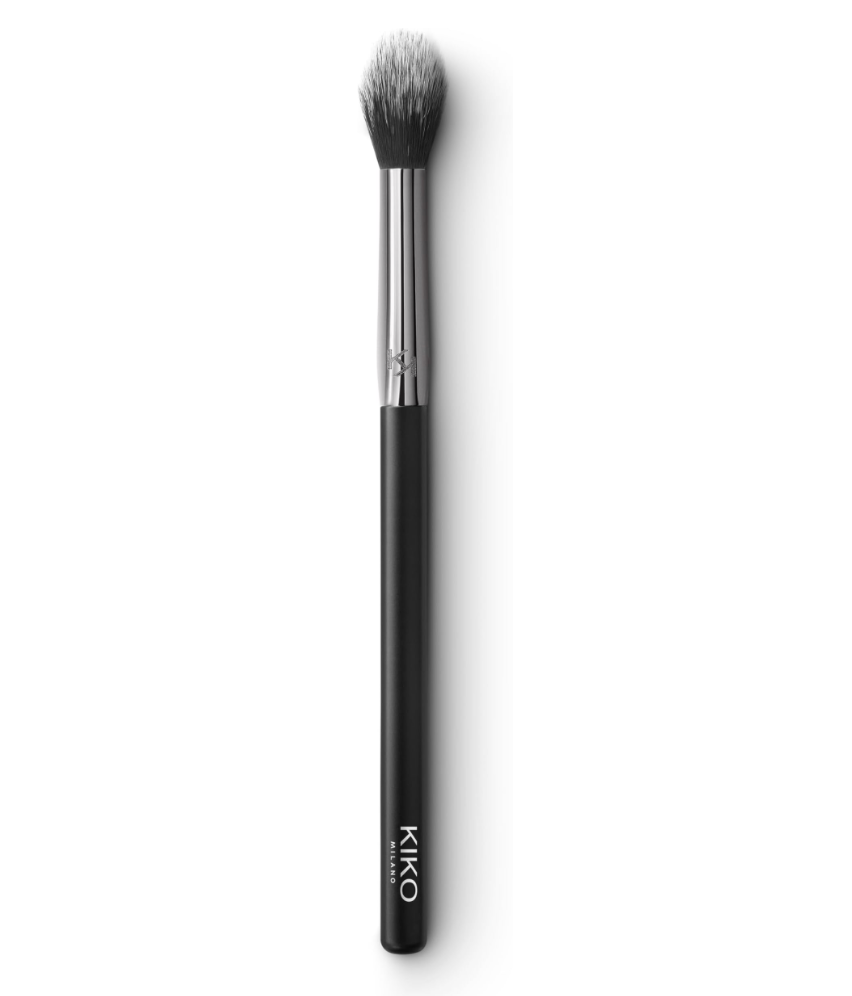 KIKO Milano Face 10 Blush Brush | Pennello Dal Taglio Obliquo per Blush, Terre E Illuminanti, Fibre Naturali