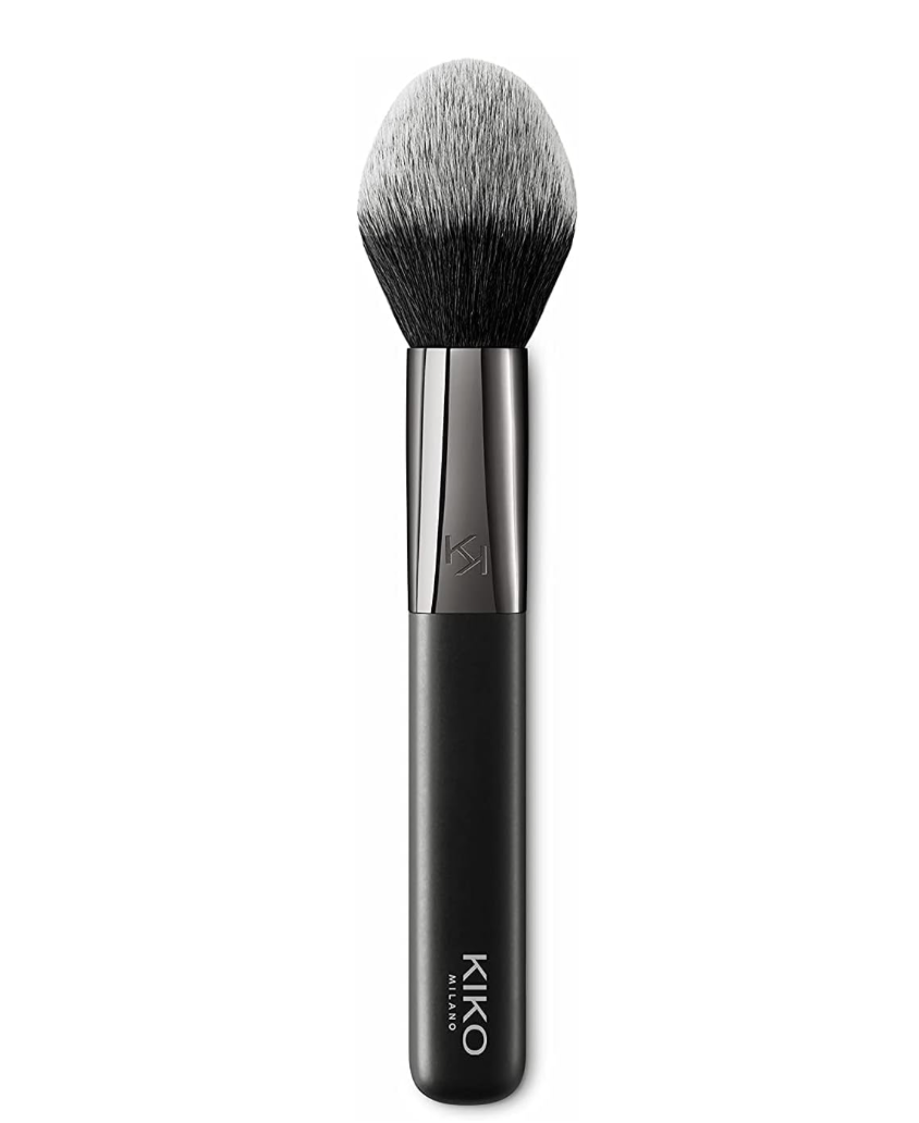 KIKO Milano Face 10 Blush Brush | Pennello Dal Taglio Obliquo per Blush, Terre E Illuminanti, Fibre Naturali