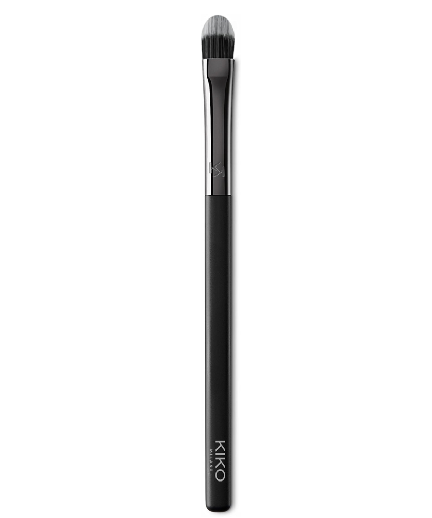 KIKO Milano Face 10 Blush Brush | Pennello Dal Taglio Obliquo per Blush, Terre E Illuminanti, Fibre Naturali