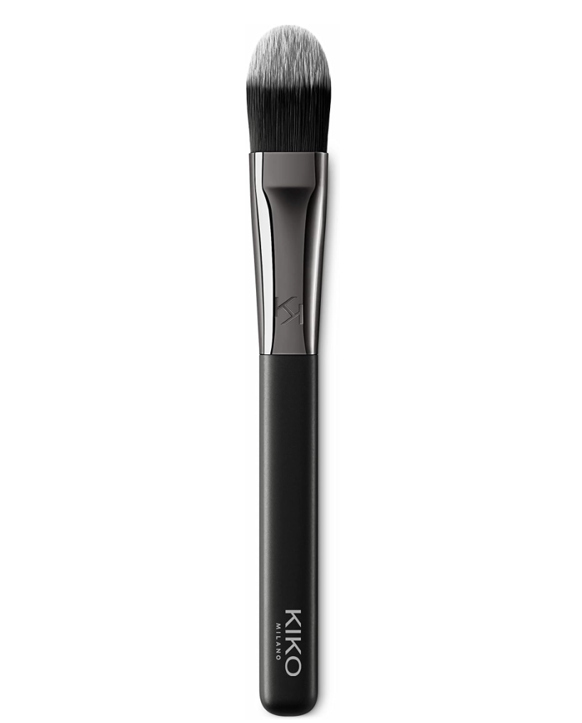 KIKO Milano Face 10 Blush Brush | Pennello Dal Taglio Obliquo per Blush, Terre E Illuminanti, Fibre Naturali