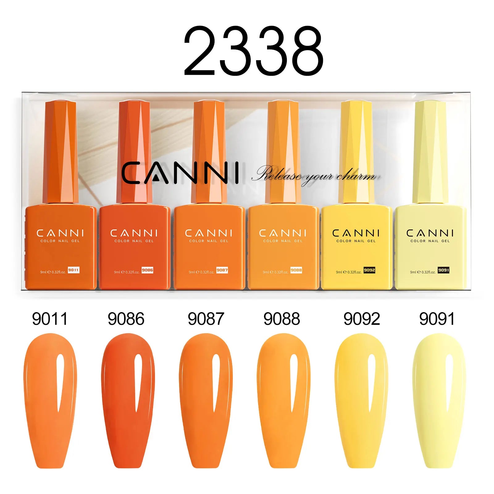 CANNI Set di smalti gel per unghie
