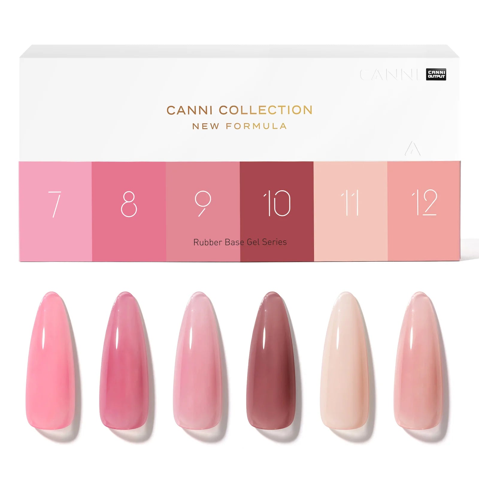 CANNI Set Gel Polish 6pcs
