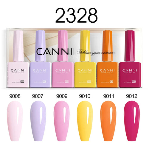 CANNI Set Gel Polish 6pcs
