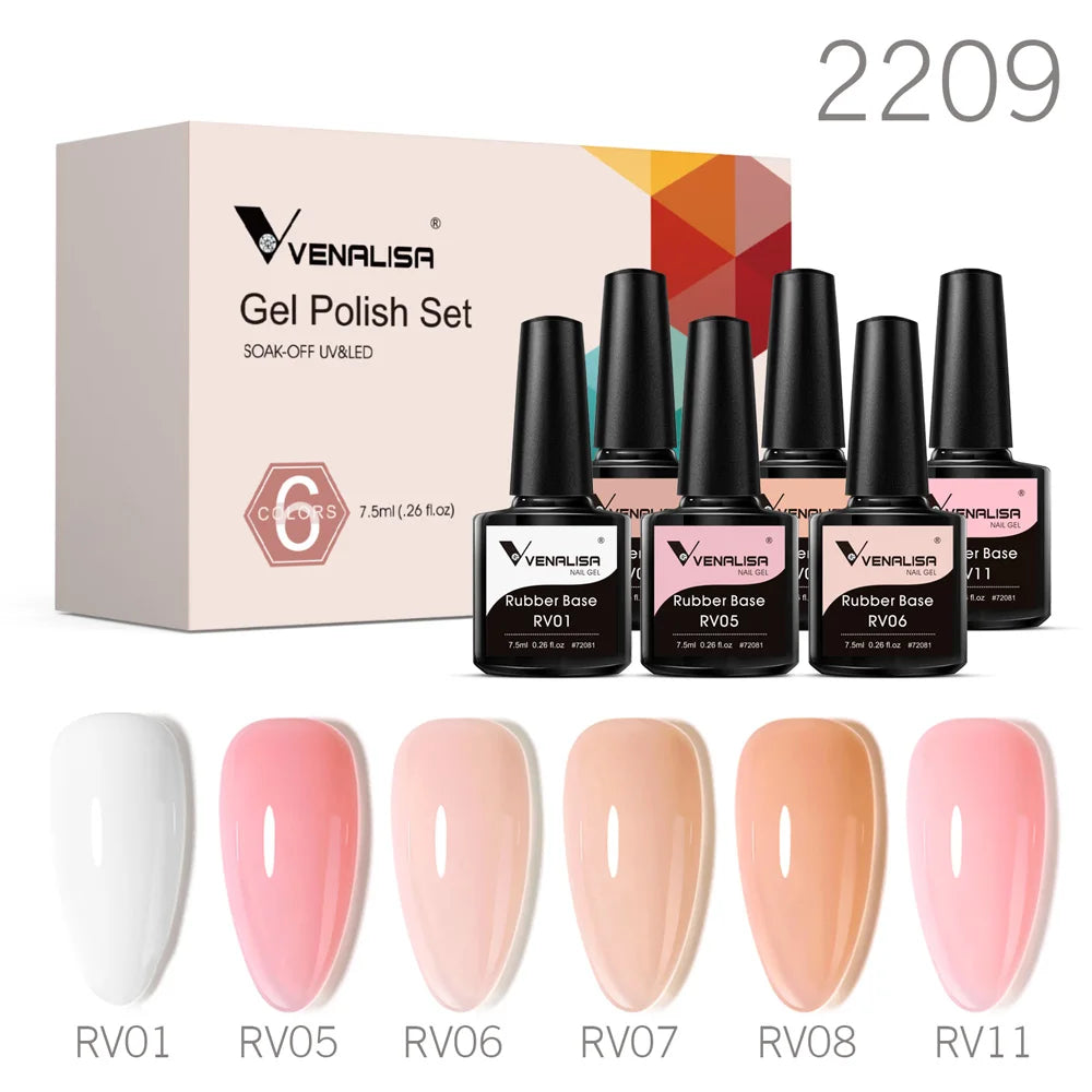VENALISA Kit Gel Polish 6pcs
