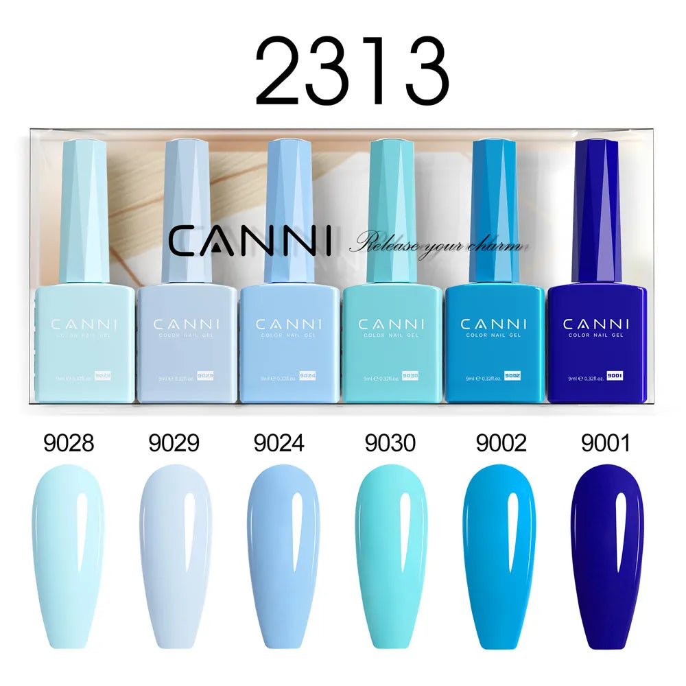 CANNI Set di smalti gel per unghie