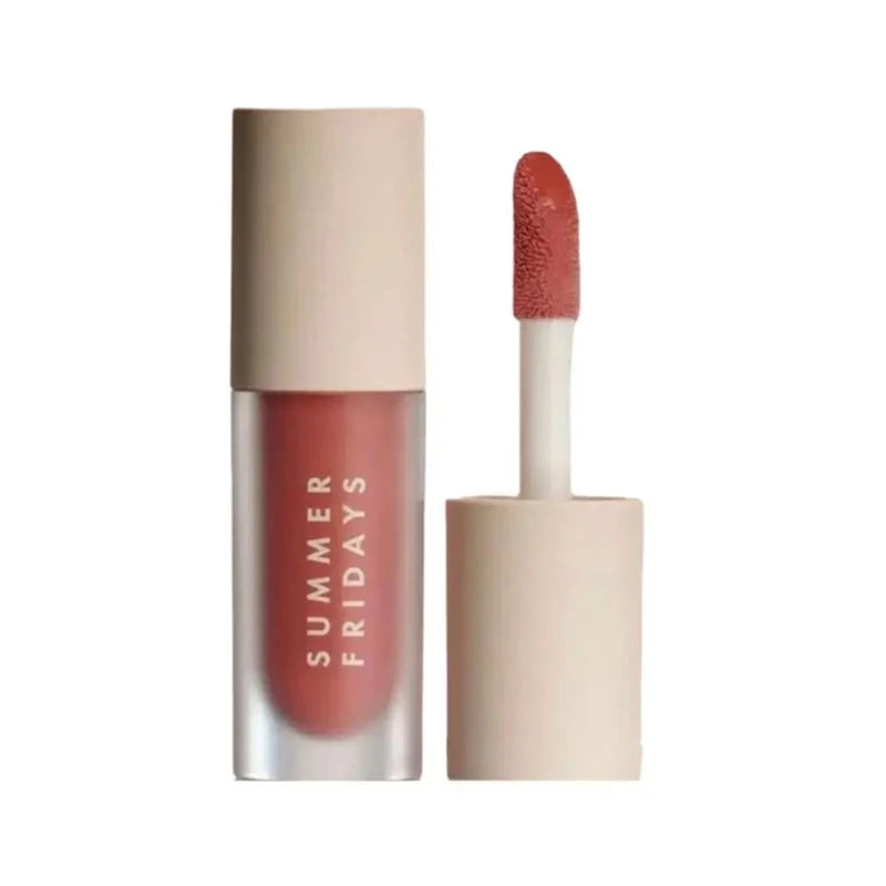 Lip Balm Moisturizing Mirror Lip Gloss Lip Vanilla Pink Sugar Coffee Cake Smell Lipstick Transparent Makeup Oil