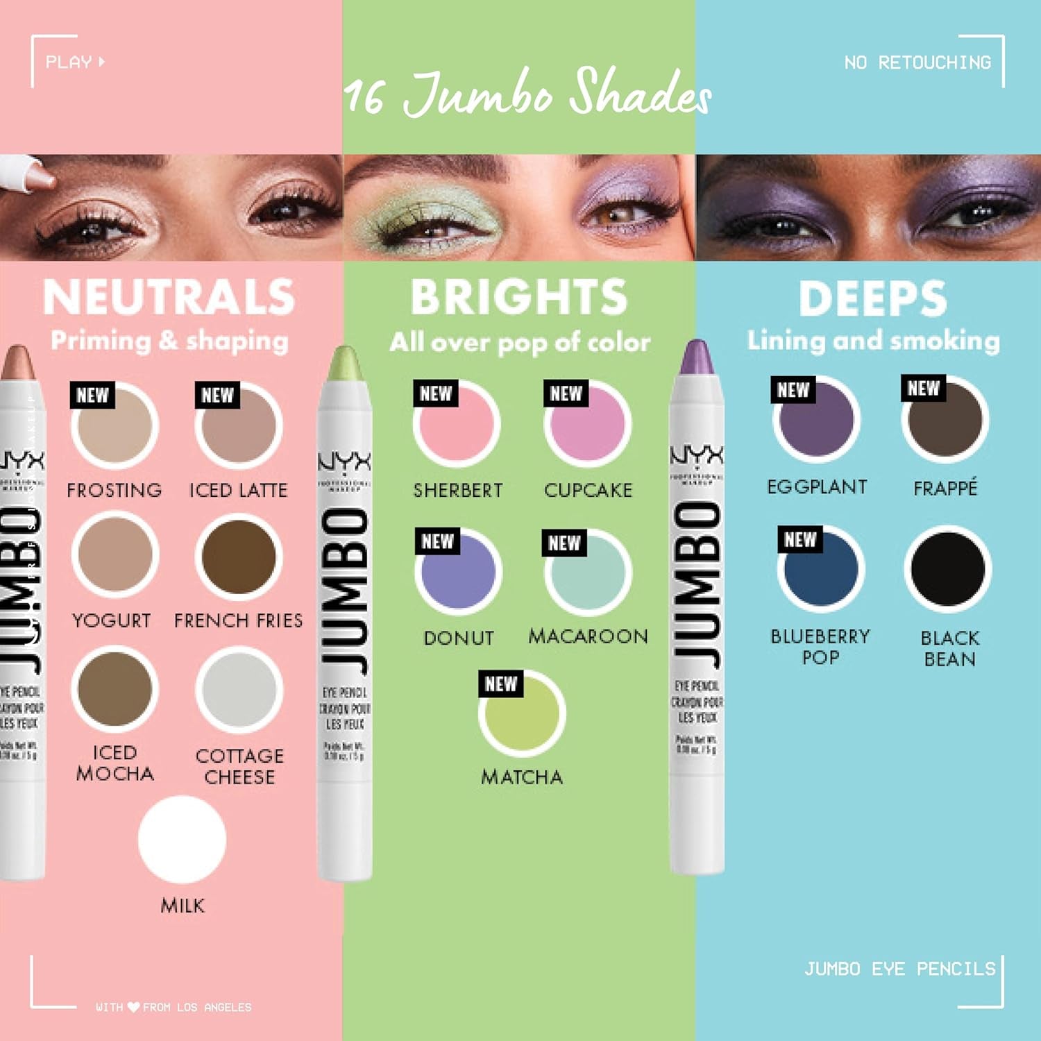 NYX Professional Makeup Jumbo Eye Pencil - 641 Bluberry Pop