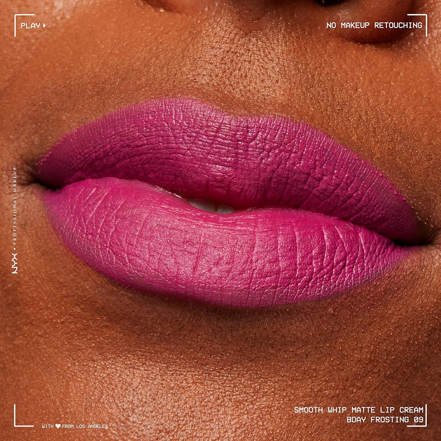 NYX Professional Makeup Rossetto Liquido, Tinta Labbra Matte, Tonalità Ultra-Vibranti, Con Burro Di Karité E Burro Di Cacao, Smooth Whip, Tonalità: Pillow Fight