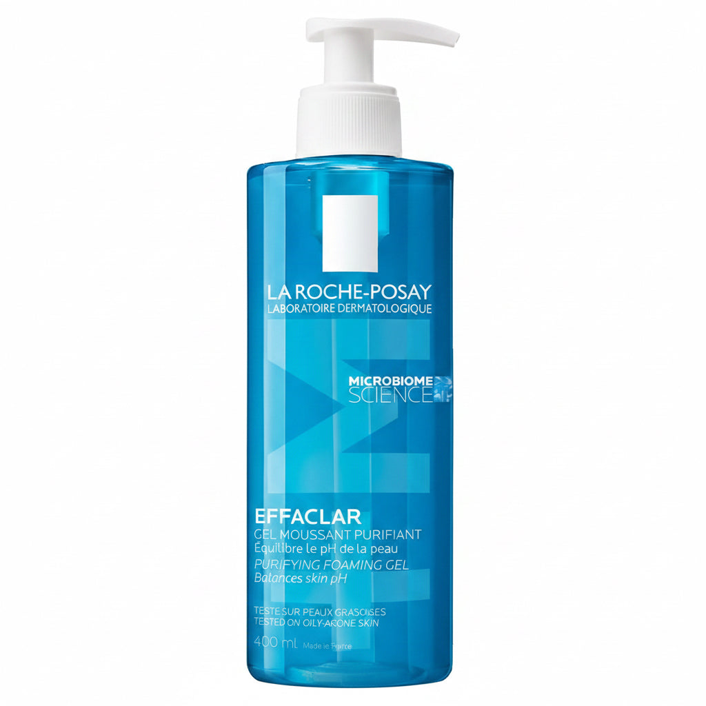 La Roche Posay Effaclar, Gel Detergente Schiumogeno, per Pelli a Tendenza Acneica, Azione Purificante, Rimuove Sebo E Impurità + Routine Correlate a Questo Prodotto