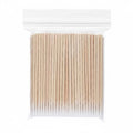 100Pcs Nails Wood Swab Clean Sticks Bud Tip Wooden Cotton Head Manicure Detail Corrector Nail Polish Remover Art Tool
