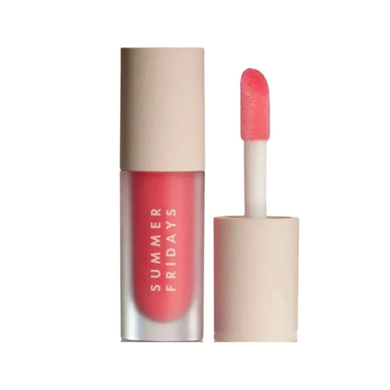 Lip Balm Moisturizing Mirror Lip Gloss Lip Vanilla Pink Sugar Coffee Cake Smell Lipstick Transparent Makeup Oil